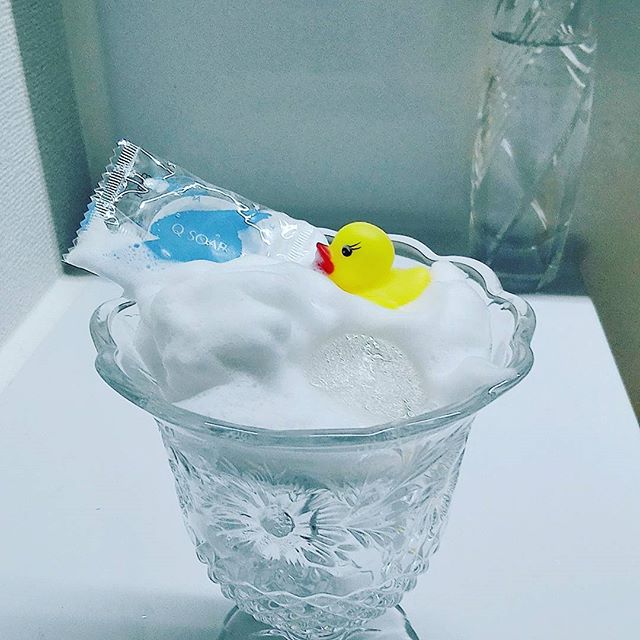 口コミ投稿：ピアベルピアＱソープ（化粧石鹸）サンプルを使いました。現物は80ｇ1,500円だって。…