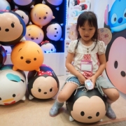 「ツムツムと一緒に」【こども商品券2千円を5名！】東京おもちゃショーでのベストショットを募集します！の投稿画像