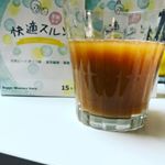 間が2日空いての、4日目^_^3日目には、ほんとに驚くほどのスルン♪ルイボスティーとの相性も良し^_^明日は他の飲み物で試そうかなーホットは葉酸が、ダメになるようなので、大好きなホット&hellip;のInstagram画像