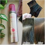 カラートリートメントムースKIRARIをご紹介させていただきます。泡で出てくる白髪染めで、同時にトリートメント効果もあります。コームを使い泡を白髪部分につけて、10分放置し、洗い流すと&hellip;のInstagram画像