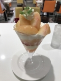 桃パフェ