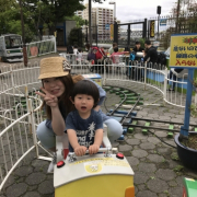 「乗り物が大好きな息子です♪」【親子モデル2組】三輪車モデル撮影 親子モデルを募集します！の投稿画像