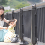 「コンポフィット大好きな3才の女の子です」【親子モデル2組】三輪車モデル撮影 親子モデルを募集します！の投稿画像