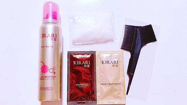 KIRARI（キラリ） カラートリートメントムースのクチコミ（口コミ