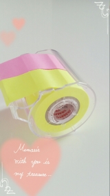 口コミ：☆メモックロールテープ☆の画像（4枚目）