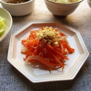 「玉ねぎスライス入りのキャロットロペ♪」★発売前新商品を含む★3アイテムを10名様に♡キャロットラペ画像投稿コンテスト♪の投稿画像