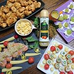 今日の夜🌙✨おとな飯🍴＊モニプラさんで当選した #ピエトロ #boscoたまねぎフレンチ ドレッシングのモニターをさせて頂きました♪＊今回はドレッシングに合うサラダとソースを作りました&hellip;のInstagram画像