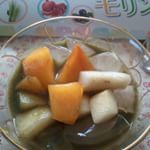 すっきりミラクルモリンガとゼリーと秋の果物ですっきりパフェ#すっきりミラクルモリンガ #moringa #モリンガ #おうちでごはん #monipla #良菜健美ファンサイト参加中 #monipl&hellip;のInstagram画像