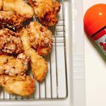 どーも、こんばんみ。我が家のお子たちは唐揚げ大好きです。何日か前にもしたけど今日も次男から唐揚げのリクエスト。ヘルスィーに我が家はいつも胸肉さんです。#あー #体に優し&hellip;のInstagram画像