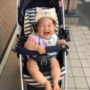 「お出かけ大好き！」【子ども商品券3,000円を3名様】自慢のあかちゃんの写真コンテスト 作品募集の投稿画像