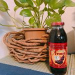 #アロニア果汁 アロニアドリンク初体験でした。ポリフェノールやアントシアニンがなんとブルーベリーの5倍含まれています！日本農林規格によってオーガニックと認定された商品の証、『JASマー&hellip;のInstagram画像