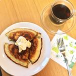 最近ハマっているのが、チアシード入りホットケーキ！市販のホットケーキミックスに、チアシードを混ぜればOK🙆 食感がモチモチして、美味しいよ♪#pancake #おやつ #sweets #ヘルシ&hellip;のInstagram画像