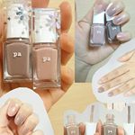 #pa #ダイヤモンドダスト #ネイル 💅3度塗りしています😆キラキラだけ欲しいときは1度でもいいかな😄🎶 まるでダイヤモンドのパウダーを散りばめたような上品なラメが可愛い🌼最近控えめカラー好&hellip;のInstagram画像