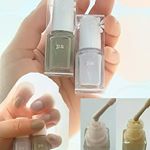 #paネイルカラー A185グリーン、A180白を使ってみました🎵グリーンは透け感楽しめるのでこの色まで出そうとすると３度塗り🌼白は２度塗り🐸🎶普段使わないクリーミィー系😊これからの季節にいい&hellip;のInstagram画像