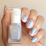 20171215あーやっぱりMinimalシリーズの模様可愛いなぁ好きだなぁ😍とポンポン押してたら全指に押してました(笑).◉polishpa/A180femme fatale c&hellip;のInstagram画像