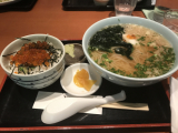 あっさりとした出汁のにゅうめん