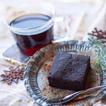 2018.01.24.wed 🌞この間Riona達が抹茶とバナナのマフィンを作った時に作ってたもの ◟̆◞̆♡ これのせいでココアパウダーがなくなったやつね。w 【お豆腐ブラウニー】鍋をし&hellip;のInstagram画像