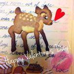 【#valentinesday 💝】.ハッピーバレンタイン🍫@terlalu_belkilau 手作りバンビクッキーは、食べちゃった(萌が)後も一生の思い出🍪💕....&hellip;のInstagram画像