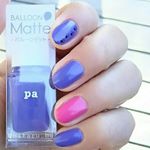 ・・・2月1日からpaバルーンパーティが発売されてます❤試させて頂きました(*&uml;*)♡まるで風船のようなマットな質感!!✨ビビットカラーです💅質感わかりやすいように単色塗りに❗写真で伝わる&hellip;のInstagram画像