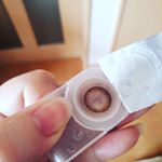 #monipla で当選したカラコン✨度付き選べて良かったです🎵アーモンドなんとかってカラーを選んだけど、自然な色で正解✨(カタカナ長いの弱い💦) 薄くて着けやすく、ゴロゴロ感もな&hellip;のInstagram画像