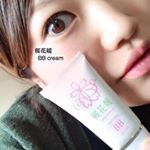 桜花媛（サクラプリンセス）のBBクリームを使ってみました🌸❇︎下地・ファンデ・コンシーラー・日焼け止め・保湿クリーム・美容液が一緒になったクリーム。❇︎サクラ葉エキスやユリエキス、ボタ&hellip;のInstagram画像