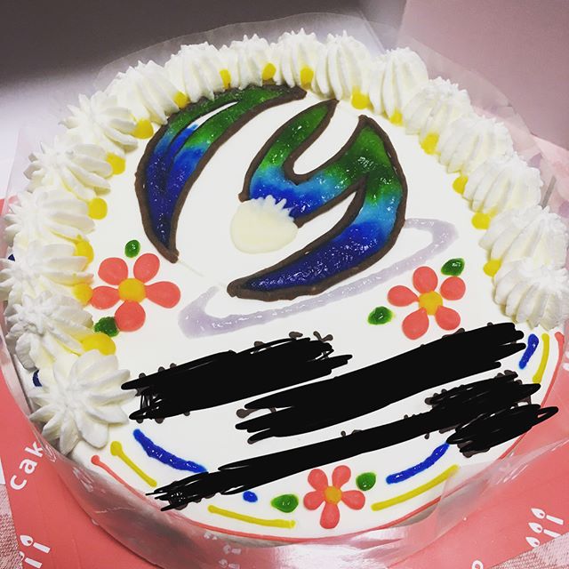 口コミ投稿：Cake.jp企業ロゴ＆ブランドロゴケーキ（丸型）5号好きなロゴをケーキにイラスト！ケ…
