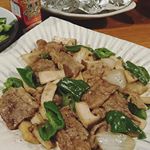 牛肉とエリンギのオイスター炒め美味しいオイスターソースを頂いたので牛肉と炒めてオイスターソースでシンプルに味付け✨初めての食べた横浜オイスターソースが美味しい☆モニプラさん10周年おめ&hellip;のInstagram画像
