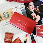 **若い職場に溶け込むにはメイクだけでは無理だからプラセンタサプリ投入..目元や口元のハリ感がやっぱり違う！ハリ感めちゃめちゃ大事！..若い職場は男子も美肌だしね💦..#エ&hellip;のInstagram画像