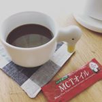 モニターに当たったMCTオイルをコーヒーに入れのんでみました✨ちょっと前にやってたダイエット番組で見て気になってたんだよねー（笑）ココナツ由来とあるけど、無味無臭でコーヒーに入れても違和感なしでした！&hellip;のInstagram画像