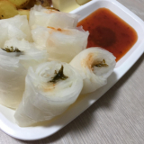 「生春巻きの梅大根」の画像