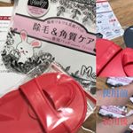 お見苦しい腕を(&acute;._.｀)すりすりしたら綺麗になったよ！ちょっとだけヒリヒリしたのは肌が弱いからかな？クリーム塗ったら落ち着いた！#スムースアウェイ #角質ケア #むだ毛 #美肌美白パット #mon&hellip;のInstagram画像