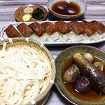 ...ざるうどん鰻の棒寿司ナスの煮浸し...✴︎第1群...鰻かまぼこ✴︎第2群...わかめ✴︎第3群...&times;✴︎第4群...ナス✴︎第5群...米&hellip;のInstagram画像