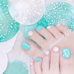 @pa_nail さまの、FAST GELとジェルネイル用LED LIGHT をモニターさせていただきました💙 .ジェルのカラーはターコイズ🏝🐬これからの季節にぴったりだし、流行りのカラーみた&hellip;のInstagram画像