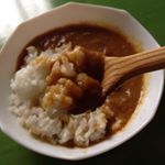 モニターで頂いたカレーを食べてみた。具なしのプレーンタイプなのであまり期待はしてなかったけど、食べたらめっちゃ濃厚で、辛さもちょうど良くて、ご馳走カレーだった！美味しかったー！#なんにでもあう&hellip;のInstagram画像