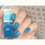 @pa_nail さんから発売される新色、クラッシュアイスネイルをお試しさせて頂きました💖.1度塗りは透け感があって涼しげなんだけど、沢山のホロが入っていてムラになってしまったので、2度塗りし&hellip;のInstagram画像