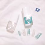 モニター当選 💅🏻❤︎( @dearlaura_dl )さんからゆめかわいいをテーマにしたマニキュアいただきました 🍬🍼🧠大粒ラメ入ってて綺麗 🧚🏻&zwj;♀️伝わりにくいけど白のオーロラカ&hellip;のInstagram画像