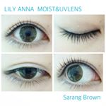 カラコンレポ🌹韓国の人気モデル、カンテリちゃんがイメージモデルのLILY ANNA 1DAY👁.含水率55%のUVカット機能付き！付ける時は柔らかすぎるくらいだけど、乾燥知らずで付け心&hellip;のInstagram画像