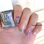 Dear Laura様より6/1に発売したIt NAIL FUN!FUN!.Collectionをお試しさせて頂きました。頂いたit-lm47とit-lm48のうち今回はit-lm48を使って紫陽&hellip;のInstagram画像
