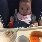 「お出汁の香る離乳食」創業100周年記念第1弾！【こどもの笑顔あふれるおいしい食卓風景】写真コンテストの投稿画像