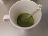 口コミ：アミノ酸を摂るならこれ！プラチナミルクforパワー（抹茶ミルク）の画像（3枚目）