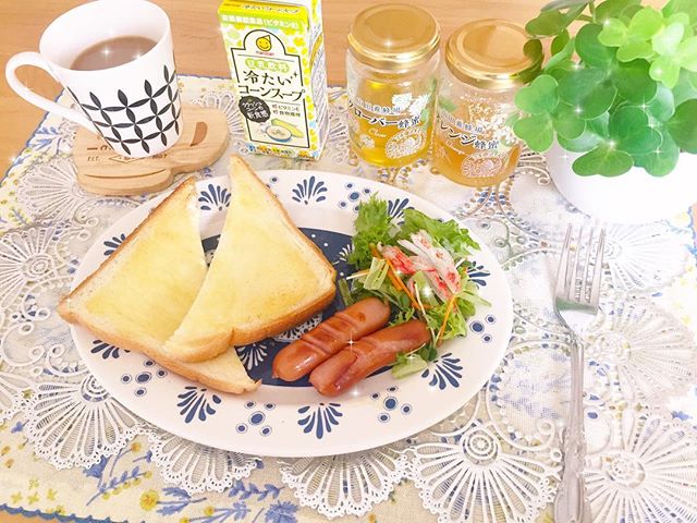 口コミ投稿：おはようございます💕今回はmarusanさんから豆乳飲料冷たいコーンスープを頂きました✨…