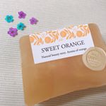 #soap 🍊_届いた瞬間からオレンジ！wとっても甘くていい匂い💓💓_〇#love #like #lifestyle #l4l#bathtime #relax #orange #s&hellip;のInstagram画像