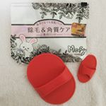 .簡単ツルツル美肌パッドをお試しさせていただきました✨.クルクルこするだけで除毛&角質がケアできるなんてとても嬉しいです😊💕.使用してみると、クルクルするだけで&hellip;のInstagram画像