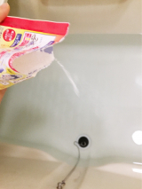 口コミ：お風呂でお手軽ケア♪スッキリ素肌へ♡毛穴撫子 重曹つるつる風呂の画像（3枚目）