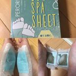 足が疲れて、浮腫んで疲れていたので貼ってみました。ユーカリミントで、気持ちいい。#フットケア #足裏デトックス #ペロリン #perorin #monipla #sosusosu_fanのInstagram画像