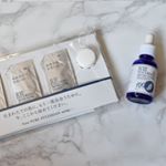 以前高橋ミカさんの美容講座でお試しで頂いたフコイダンの美容液🌿✨ そのまま顔に塗るだけでなく、高橋ミカさん流のマッサージをすると効果がかなり出てくる！！左のは頂き物だけど気に入ったので右の現品購入&hellip;のInstagram画像