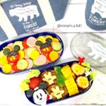 可愛いお弁当セットを頂いたので、初キャラ弁に挑戦してみました😊✨＊早起きが苦手なため普段息子のお弁当はノーキャラ弁なので、いつもの2倍時間がかかりました💦毎日キャラ弁のママってすごい❣😊＊&hellip;のInstagram画像