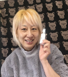 スッピンとくまちゃんと。