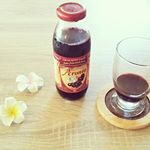 ..頂いたアロニア果実摂取💕..ブルーベリーの５倍のポリフェノール！無添加食品で身体に優しい😉..さあ今日から結婚式まで美意識高めよう🐙..#aroni&hellip;のInstagram画像