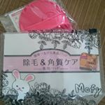 #スムースアウェイ　#角質ケア　#むだ毛　#美肌美白パット　#monipla  #sosusosu_fan Mofyかわいい。　あえて苦言を。乾燥した肌じゃないと使えないからこの季節向きじゃな&hellip;のInstagram画像